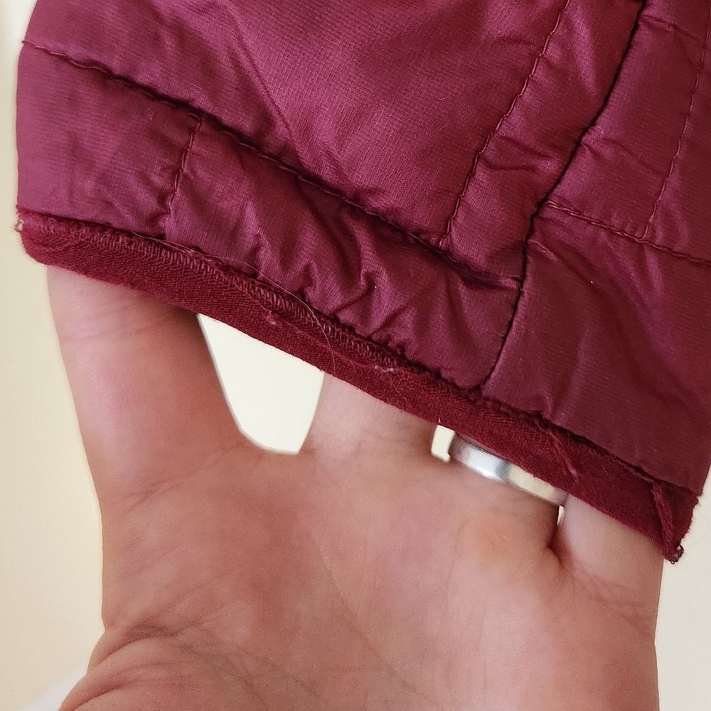 Patagonia Women's Nano Puff Lightweight Outdoor Puffer Jacket Burgundy Wine Sml - Picture 8 of 9
